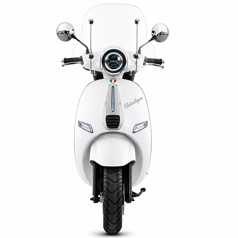 Scooter Électrique Tuniznen Catalaya 6,5kW Blanc en Tunisie