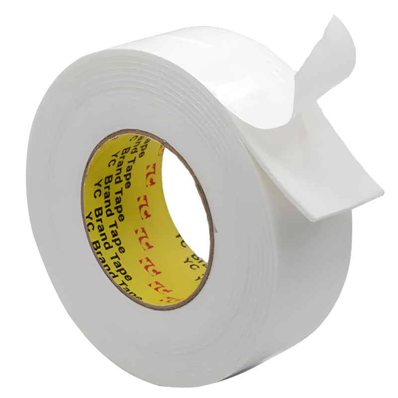 Rubans De Montage Boss Tape Double Face 2m Blanc En Tunisie