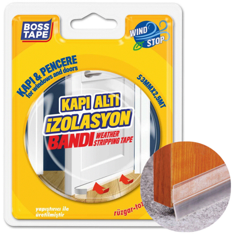 Ruban Adhésif Boss Pour Bordures De Portes 3m Transparent en Tunisie