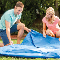 Piscine Tubulaire Intex Metal Frame Junior Rectangulaire 4.50 x 2.20 x 0.84 m Bleu en Tunisie