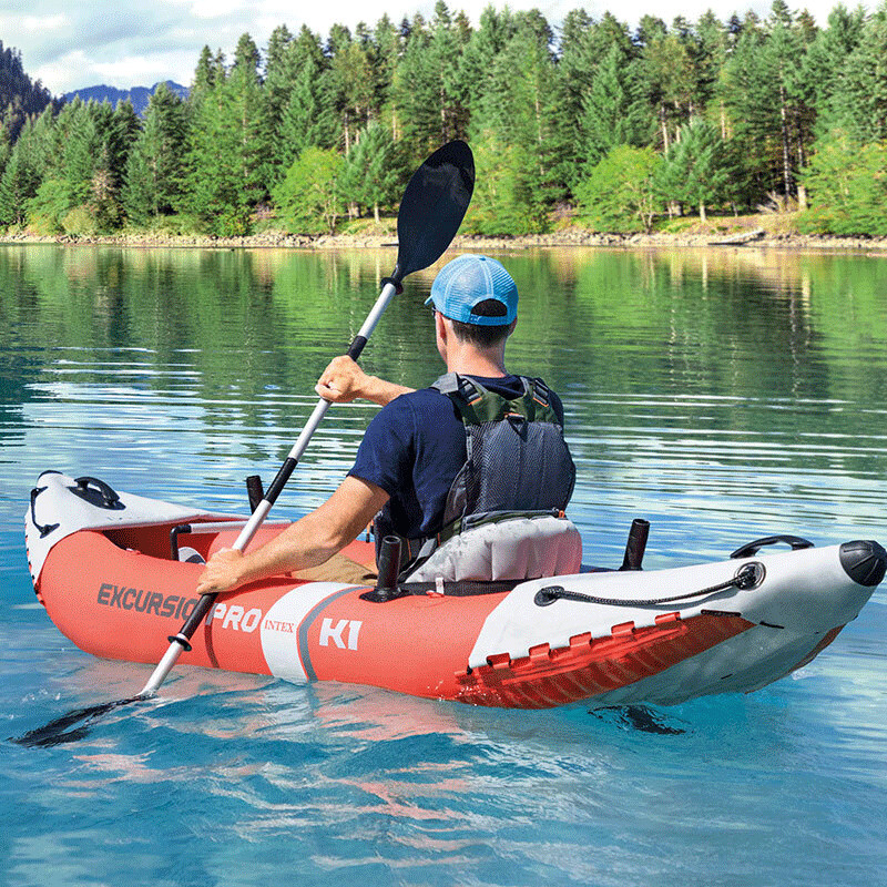 kayak Gonflable Intex Excursion Pro K1 1 Personne Orange en Tunisie