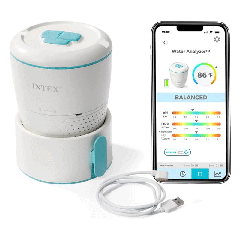 Analyseur D'eau Intex 28607 Blanc en Tunisie