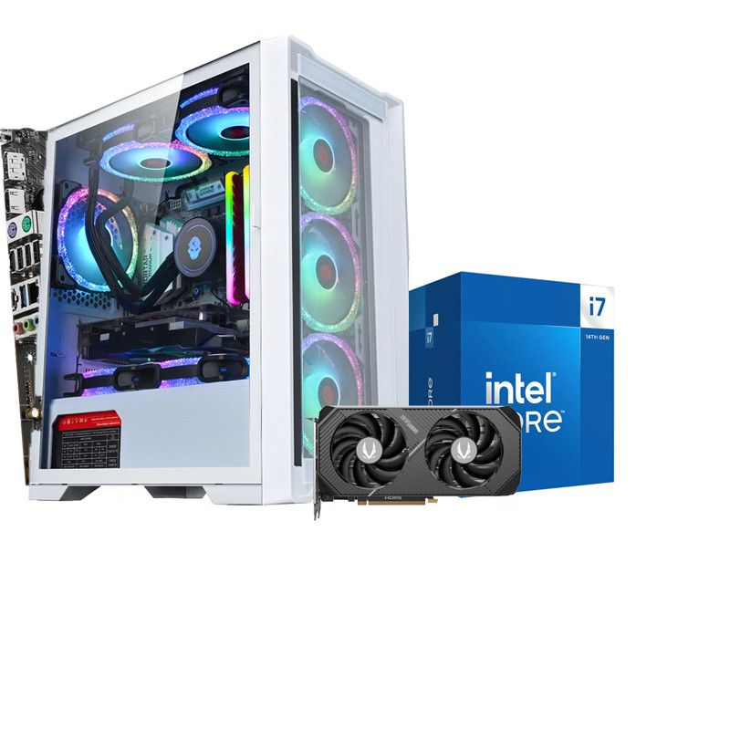 Pc de Bureau Gamer Max 717 i7 14Gén 16Go 1To SSD RTX 5070