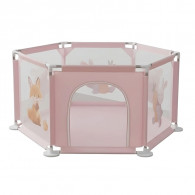 Parc de Jeu Sécurisé Pour Bébé Rose en Tunisie