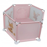 Parc de Jeu Sécurisé Pour Bébé Rose en Tunisie