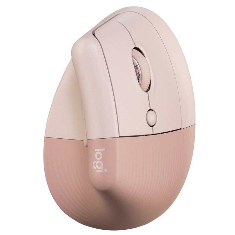 Souris Sans Fil Logitech Lift Ergonomique Rose En Tunisie