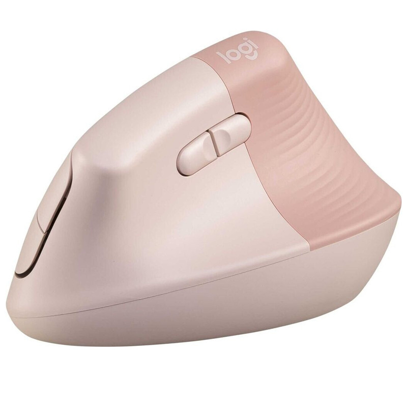 Souris Sans Fil Logitech Lift Ergonomique Rose En Tunisie