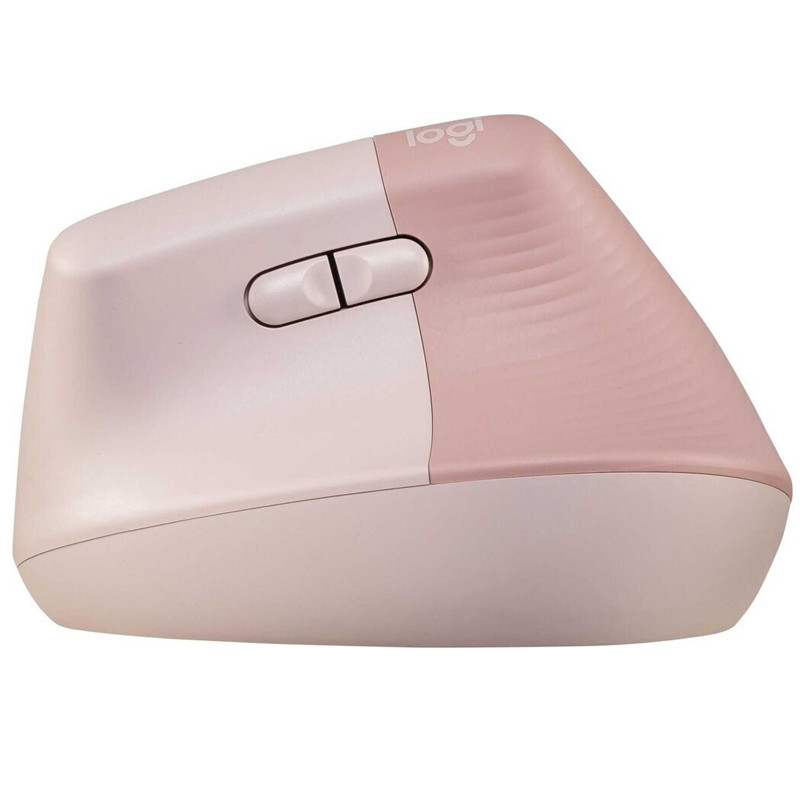 Souris Sans Fil Logitech Lift Ergonomique Rose En Tunisie