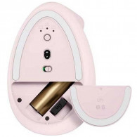 Souris Sans Fil Logitech Lift Ergonomique Rose En Tunisie
