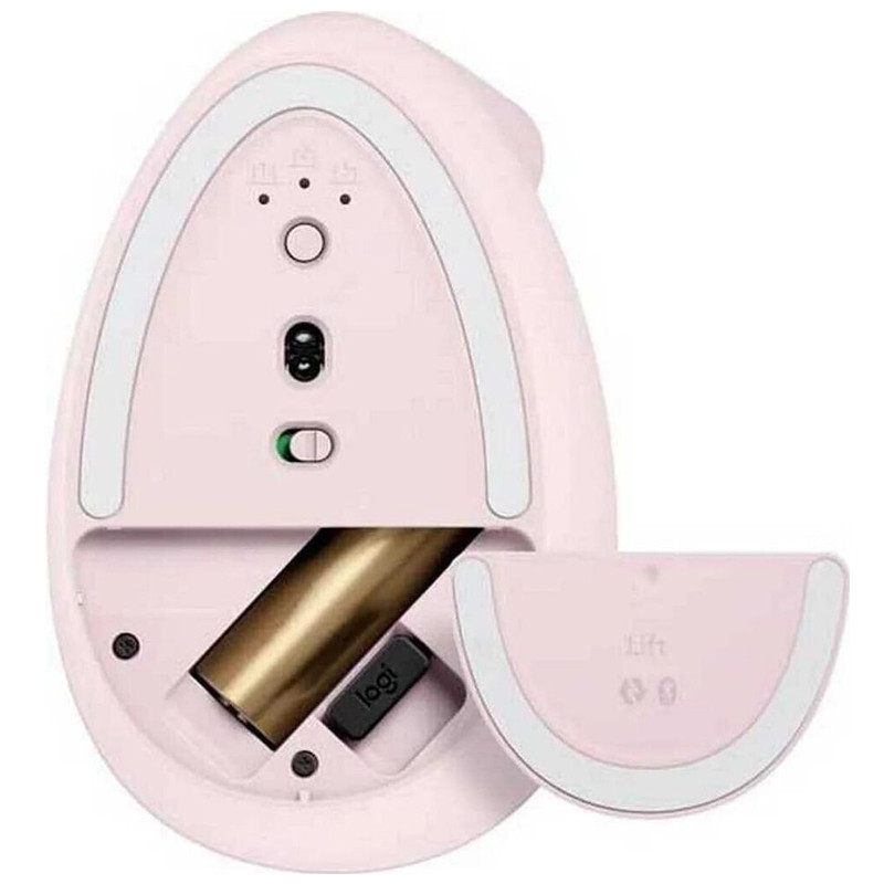 Souris Sans Fil Logitech Lift Ergonomique Rose En Tunisie