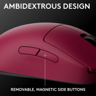 Souris Gamer Sans Fil Logitech Pro 2 Lightspeed Rose En Tunisie