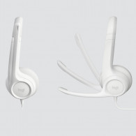 Casque Filaire Logitech H390 USB-A Blanc en Tunisie