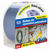 Ruban Adhésif De Réparation Boss Tape 10m Gris en Tunisie