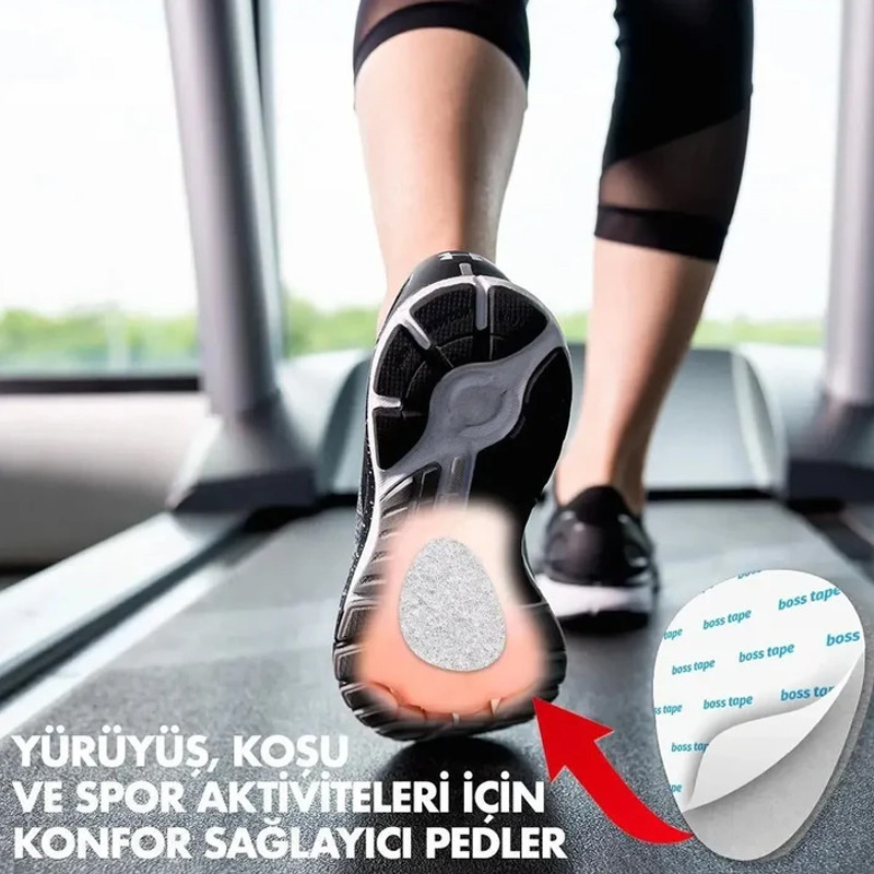 Coussinet Protection Pieds  Boss Tape 2 pieces Blanc en Tunisie