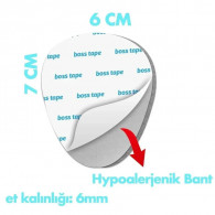 Coussinet Protection Pieds  Boss Tape 2 pieces Blanc en Tunisie