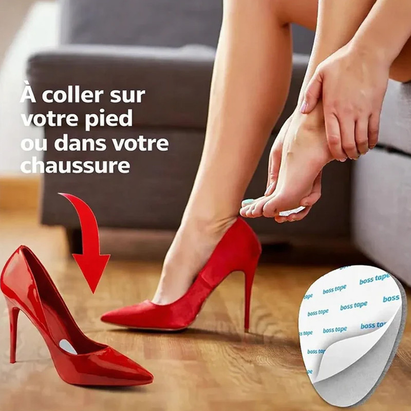 Coussinet Protection Pieds  Boss Tape 2 pieces Blanc en Tunisie