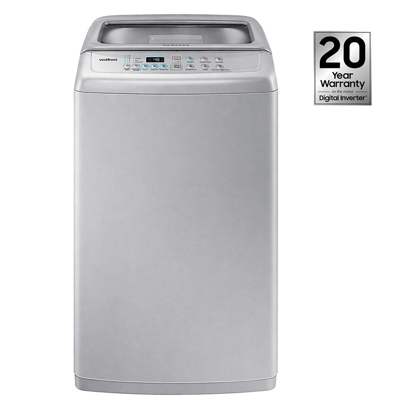 Machine à laver Samsung Top Load  9kg Silver en Tunisie