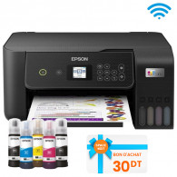 Imprimante Epson EcoTank L3260 3 En1 à Réservoir d'Encre Couleur Wifi