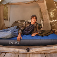 Matelas Camping TPU USB Intex 64011 Bleu En Tunisie