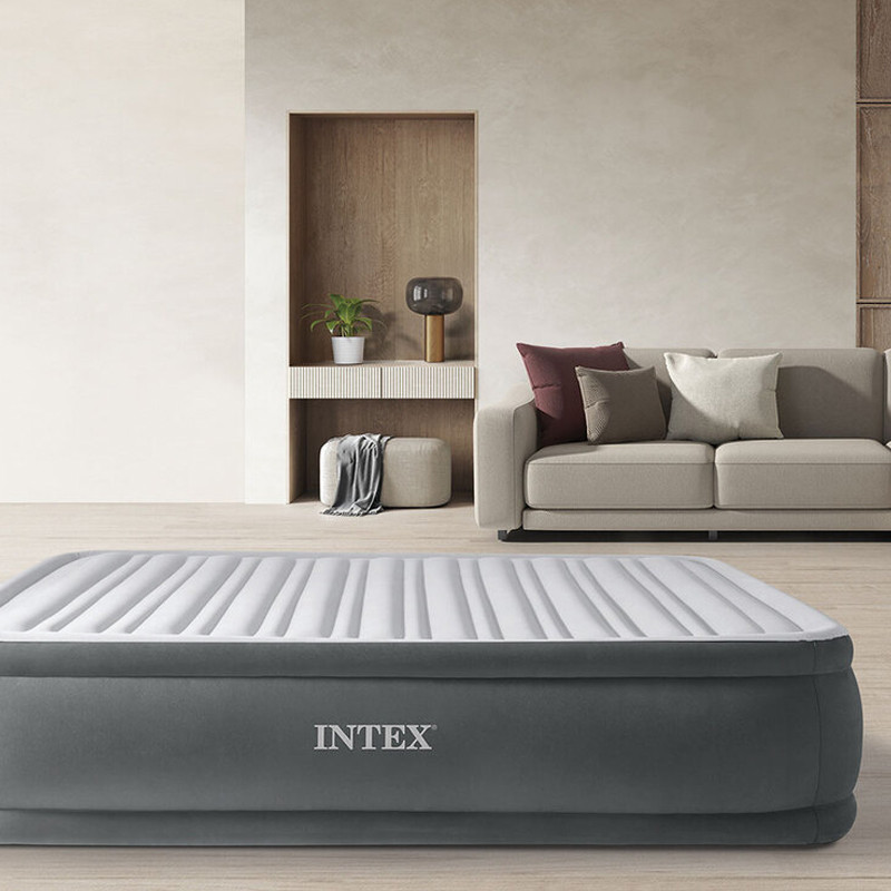 Matelas Gonflable Confort Intex 64414ND Gris En Tunisie
