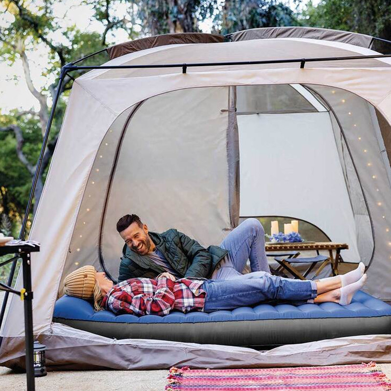 Matelas Gonflable Dura-beam Intex 64013 Bleu En Tunisie