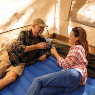 Matelas Gonflable Dura-beam Intex 64013 Bleu En Tunisie