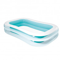 Petite Piscine Pour Famille Intex Rectangulaire 262 x 175 x 56 cm Bleu en Tunisie
