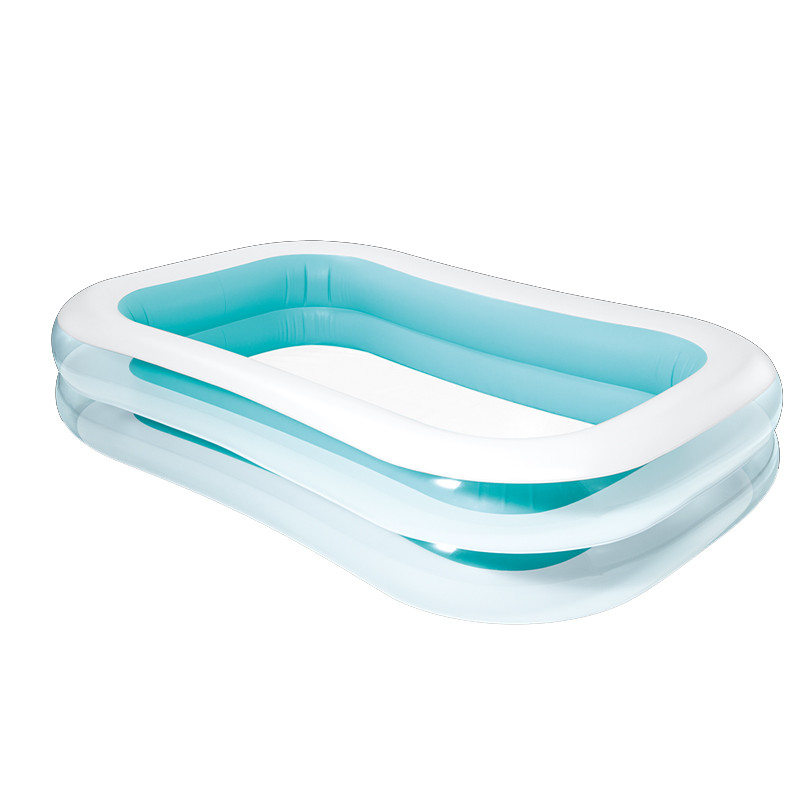 Petite Piscine Pour Famille Intex Rectangulaire 262 x 175 x 56 cm Bleu en Tunisie