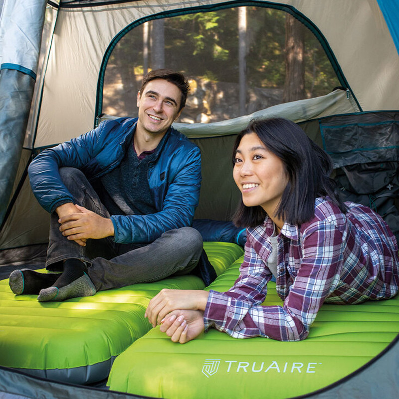 Matelas Gonflable Camping TPU Deluxe Intex 64097 Vert En Tunisie