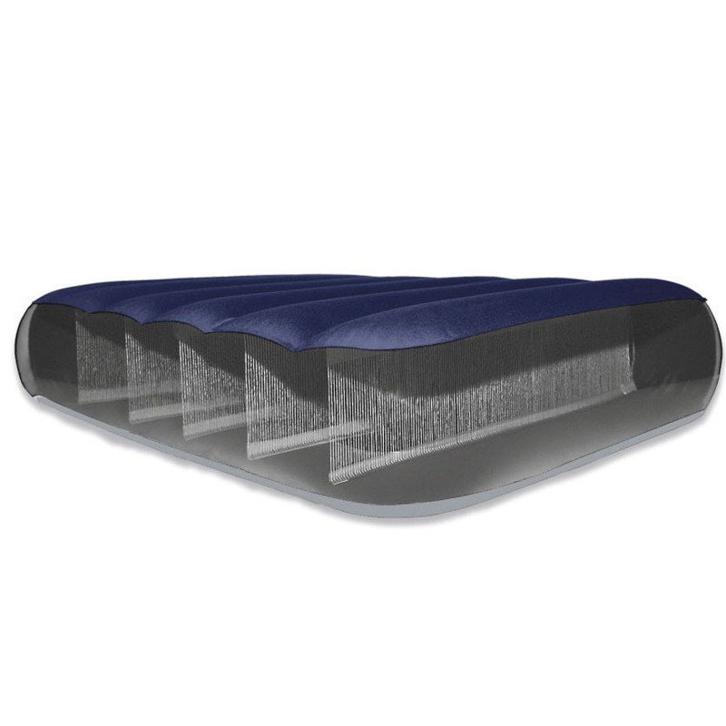 Matelas Gonflable Classic Downy Camping Intex 64765 Bleu En Tunisie