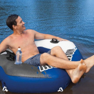 Bouée Gonflable Intex River Run Pour 1 Personne Gris en Tunisie