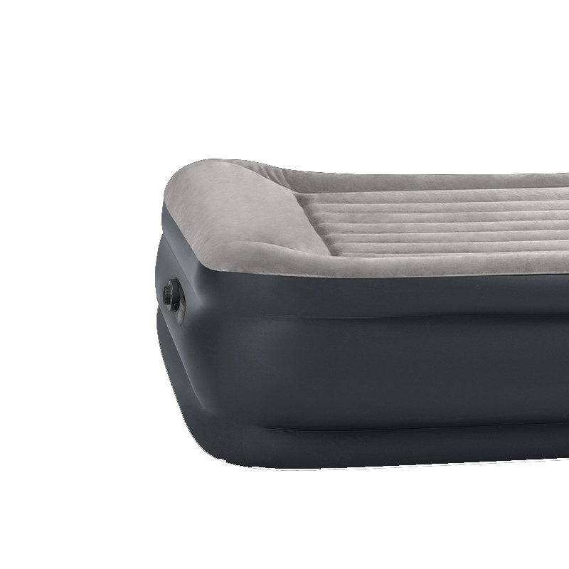 Matelas Gonflable Deluxe Pillow Rest Raised Intex 64136ND Gris En Tunisie
