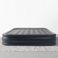 Matelas Gonflable Deluxe Pillow Rest Raised Intex 64136ND Gris En Tunisie
