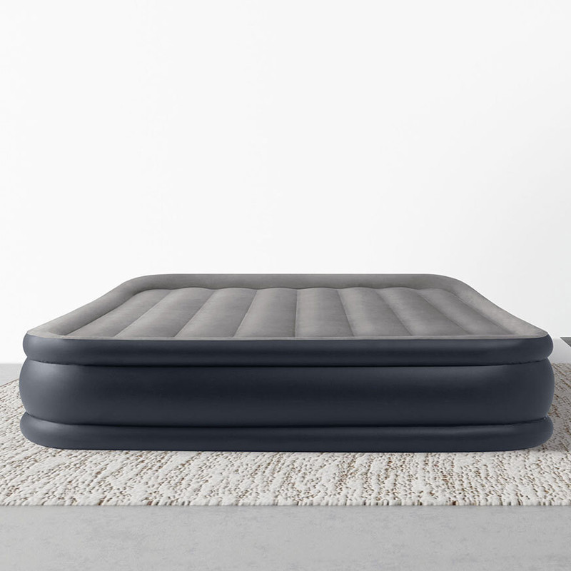 Matelas Gonflable Deluxe Pillow Rest Raised Intex 64136ND Gris En Tunisie