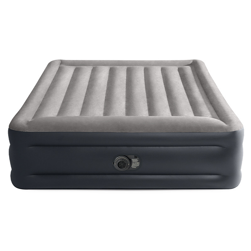 Matelas Gonflable Deluxe Pillow Rest Raised Intex 64136ND Gris En Tunisie