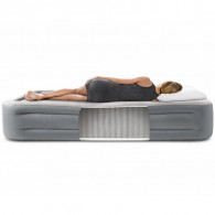 Matelas Gonflable Essential Rest Intex 64126ND Gris En Tunisie