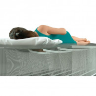 Matelas Gonflable Prestige Mid-Rise Intex 64179 Gris En Tunisie