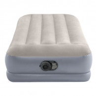 Matelas Gonflable Intex Pillow Rest Mid Rise Gris