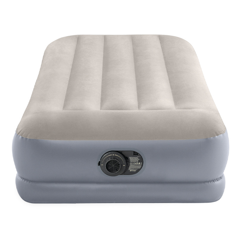 Matelas Gonflable Pillow Rest Mid Rise Intex 64116ND Gris En Tunisie