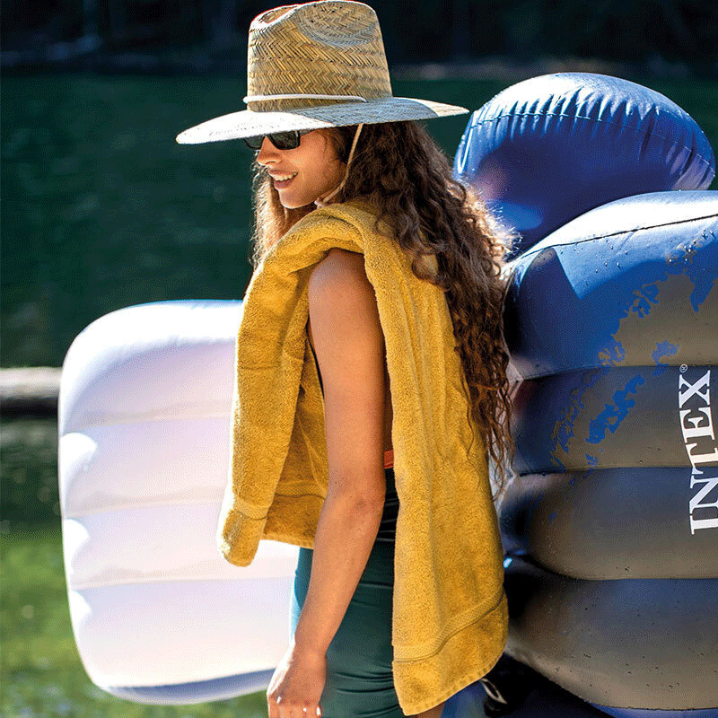 Chaise Longue Gonflable Intex River Run Gris en Tunisie