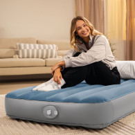 Matelas Gonflable Prestige Downy Intex 64187NP Bleu