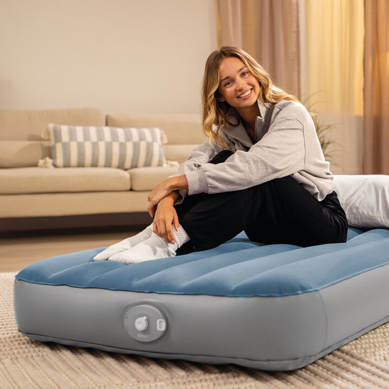 Matelas Gonflable Prestige Downy Intex 64187NP Bleu En Tunisie