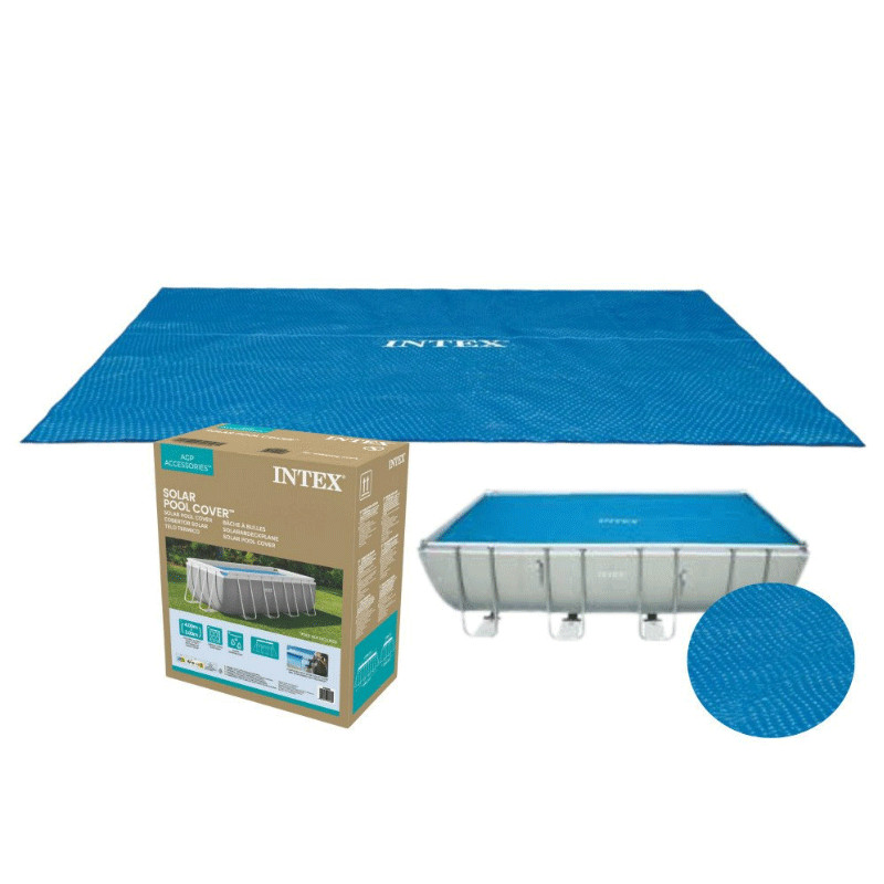 Bâche Solaire Pour Piscine Intex 28028 4x2 m Bleu en Tunisie