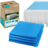 Bâche Solaire Pour Piscine Intex 28028 4x2 m Bleu en Tunisie