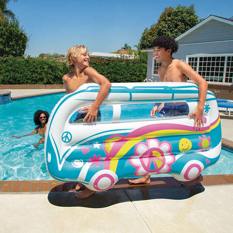 Matelas Gonflable Intex Van 58728 Bleu En Tunisie