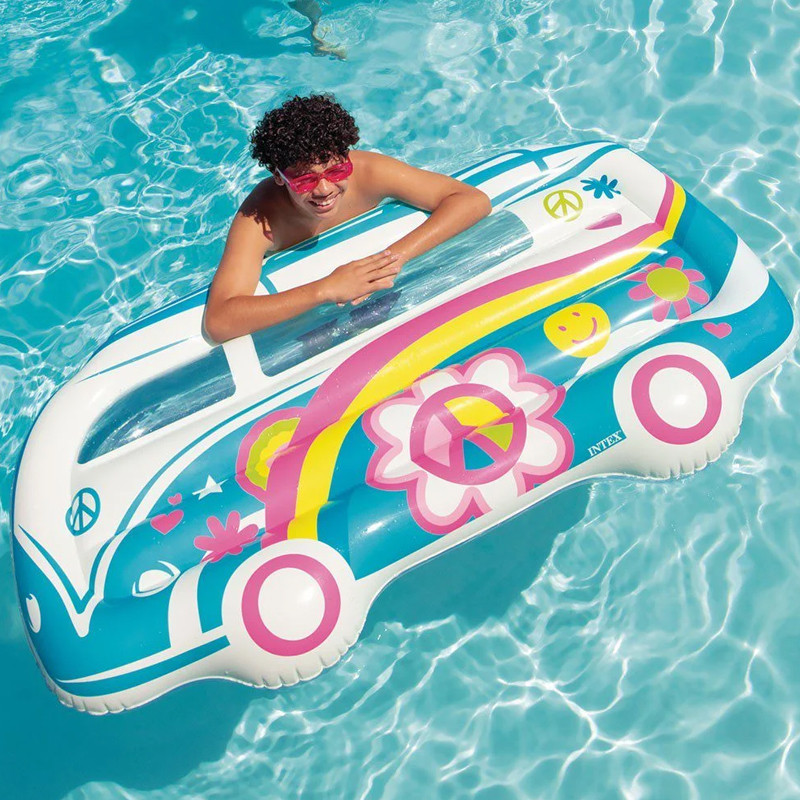 Matelas Gonflable Intex Van 58728 Bleu En Tunisie