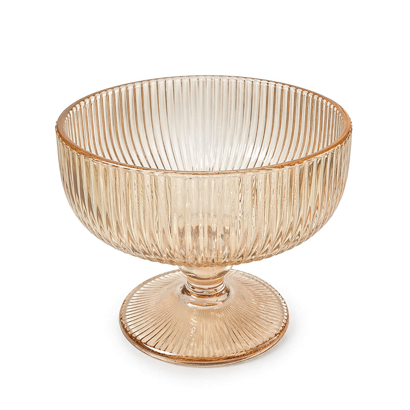 Set De 6 Verrines 21Cl Avec Bordure Doré