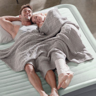 Matelas Gonflable Intex PremAire 64904ND Gris En Tunisie