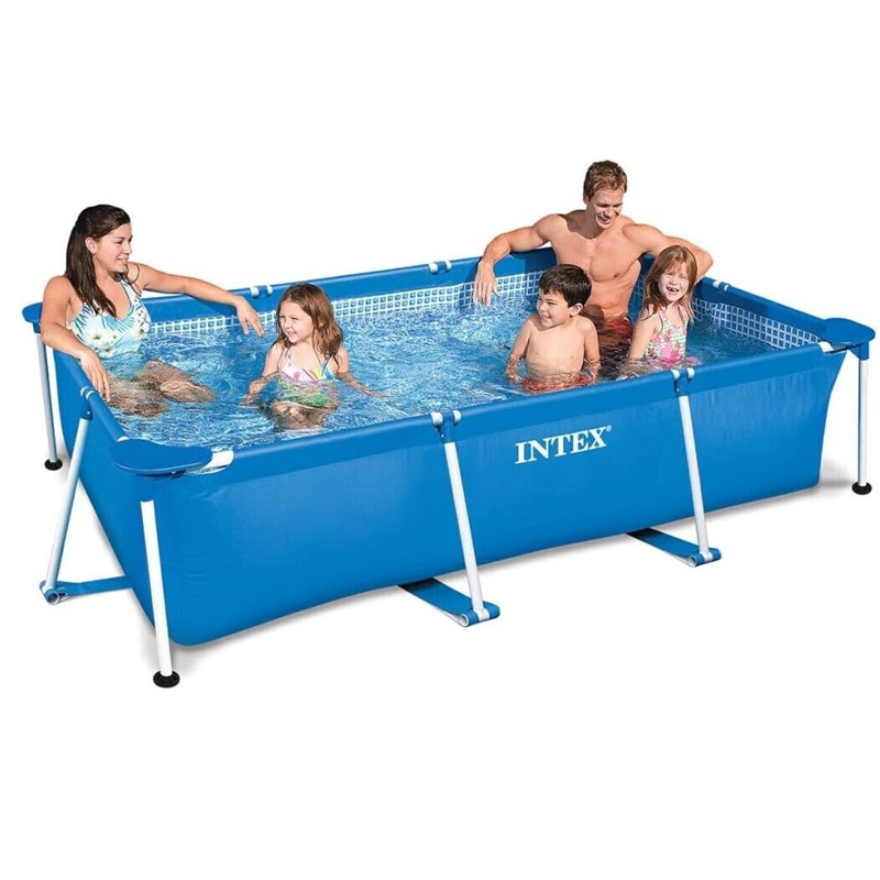 Piscine Tubulaire Intex Rectangulaire 260 x 160 x 65 cm Bleu en Tunisie