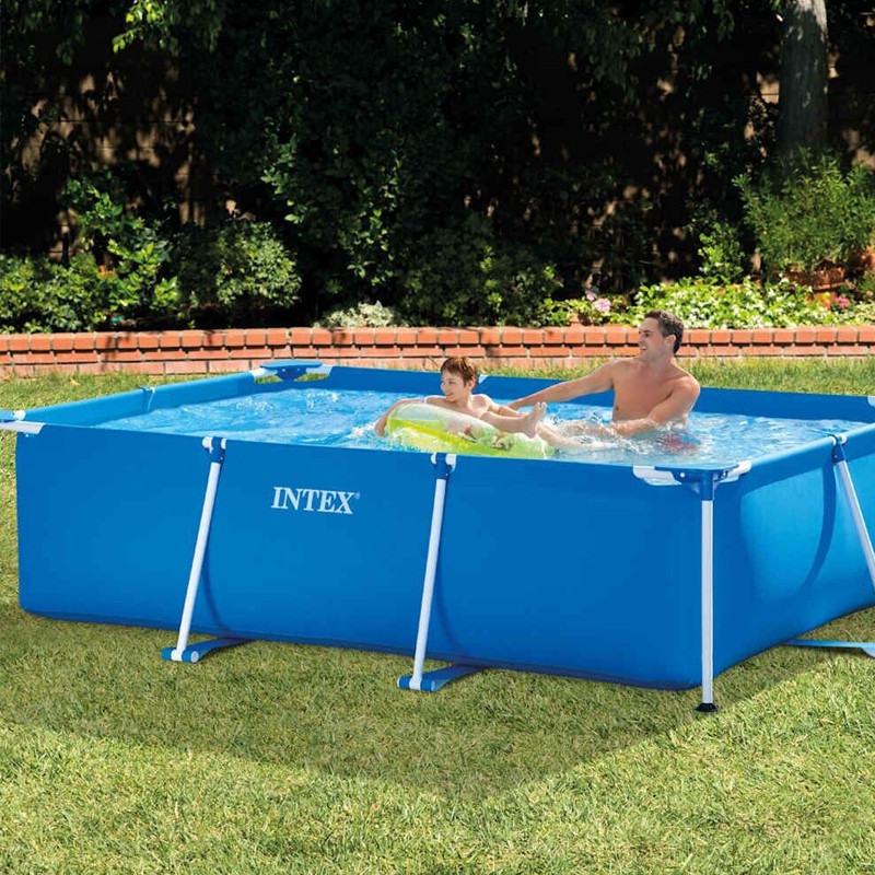 Piscine Tubulaire Intex Rectangulaire 260 x 160 x 65 cm Bleu en Tunisie